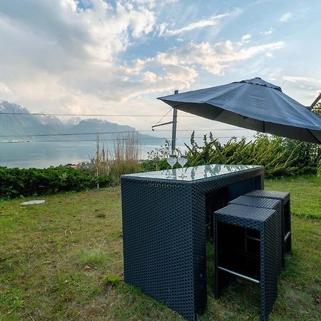 Ground Floor Rooms With Stunning Lake View & Garden Access Montreux Eksteriør billede